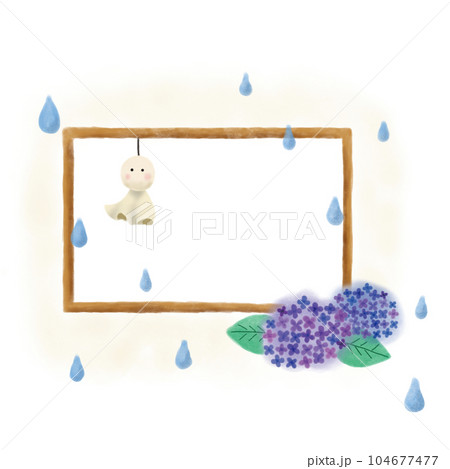 てるてる坊主のイラスト てるてる坊主のイラスト 104677477