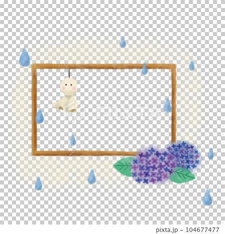 てるてる坊主のイラスト てるてる坊主のイラスト 104677477