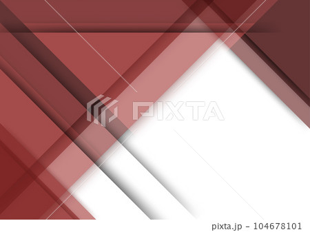 赤の幾何学イメージ背景	 104678101