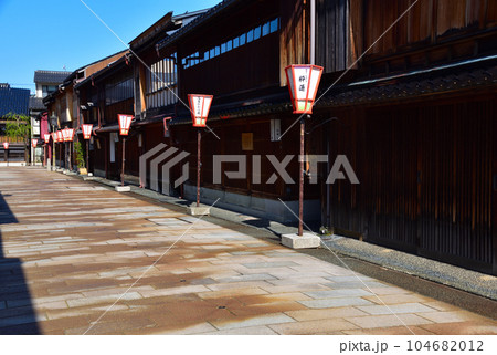 金沢市　ひがし茶屋街 104682012