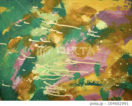 キャンバス アクリル画 原画 アート 韓国