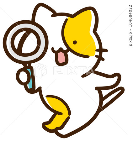 猫のキャラクター手描きイラスト 猫のキャラクター手描きイラスト 手描き猫セットイラスト