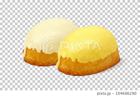 レモンケーキ イラスト リアル  104686290