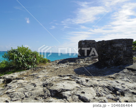 メキシコ合衆国 トゥルム遺跡 3 メキシコ合衆国 トゥルム遺跡 3 104686464