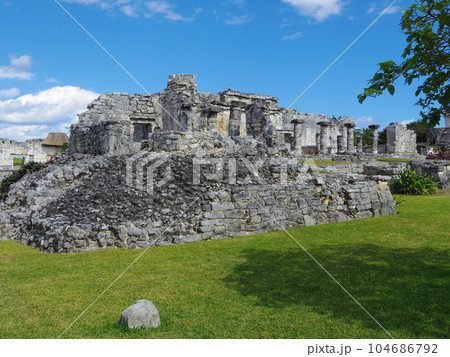 メキシコ合衆国 トゥルム遺跡 32 メキシコ合衆国 トゥルム遺跡 32 104686792
