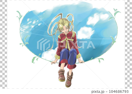 Aozora and girl Aozora and girl 104686793