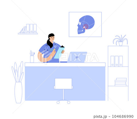 TMD TMJ disorder 104686990