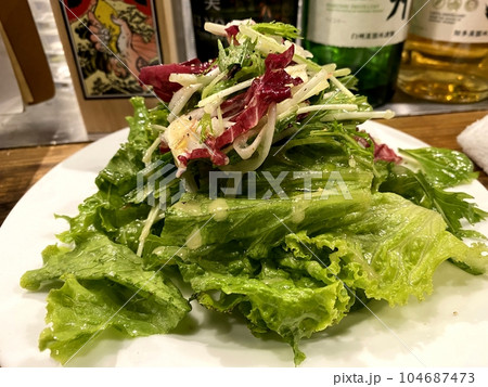 【野菜】創作和風バルのグリーンサラダ 【野菜】創作和風バルのグリーンサラダ 104687473