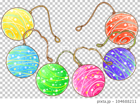 溜溜球舀_6個彩色水氣球 104688211