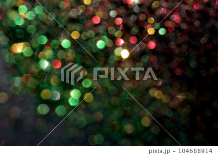 Black History Month concept. Abstract green yellow and red color glitter sparkle background. Black History Month concept. Abstract green yellow and red color glitter sparkle background. 104688914