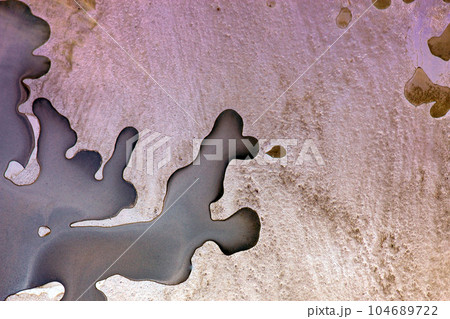 Abstract hand drawn watercolor background, stain watercolors colors between wet glasses.  104689722