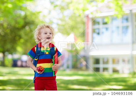 Child going back to school, year start 104693106