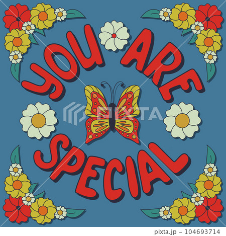 Inspirational cartoon typographic composition 104693714