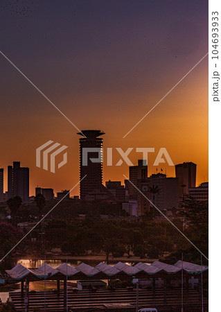 Skyline Skyscrapers Cityscapes of Nairobi City County Kenya's Capital cityscap with sky and skyscrapers in the evening Skyline Skyscrapers Cityscapes of Nairobi City County Kenya's Capital East Africa Skyline Skyscrapers Cityscapes of Nairobi City County Kenya's Capital cityscap with sky and skyscrapers in the evening Skyline Skyscrapers Cityscapes of Nairobi City County Kenya's Capital East Africa 104693933