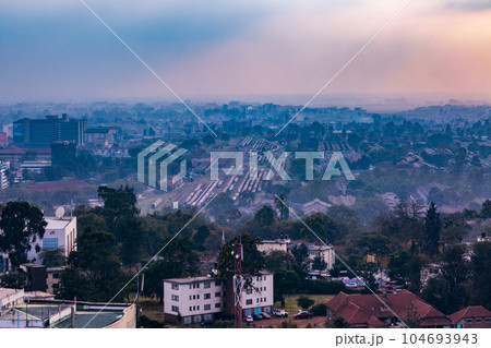 Skyline Skyscrapers Cityscapes of Nairobi City County Kenya's Capital cityscap with sky and skyscrapers in the evening Skyline Skyscrapers Cityscapes of Nairobi City County Kenya's Capital East Africa Skyline Skyscrapers Cityscapes of Nairobi City County Kenya's Capital cityscap with sky and skyscrapers in the evening Skyline Skyscrapers Cityscapes of Nairobi City County Kenya's Capital East Africa 104693943