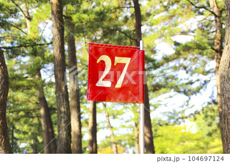 マレットゴルフの旗 マレットゴルフの旗 104697124