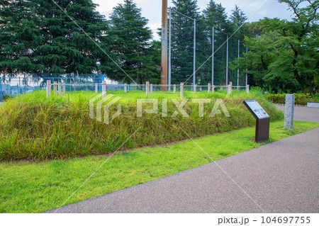 川越城　土塁　川越市 104697755