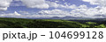 山脈のパノラマ 104699128