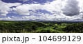 山脈のパノラマ 104699129