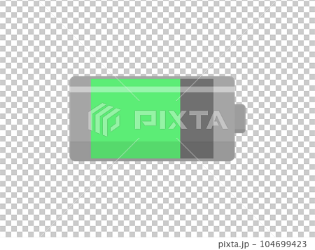 simple battery illustration 104699423