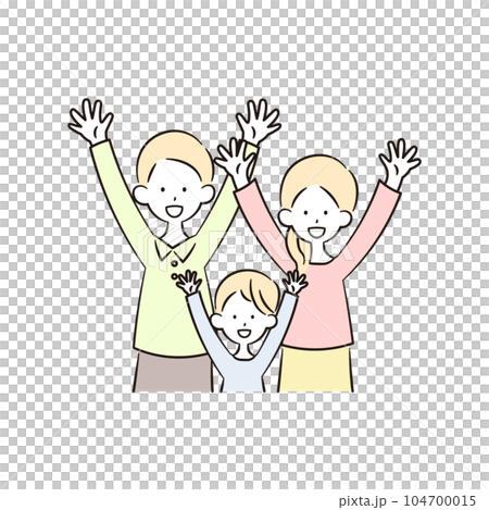 Family illustration material Family illustration material 104700015