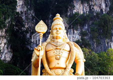 Colorful stairs of Batu caves. Malaysia Colorful stairs of Batu caves. Malaysia 104703363