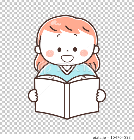 本を読む女性 本を読む女性 104704558