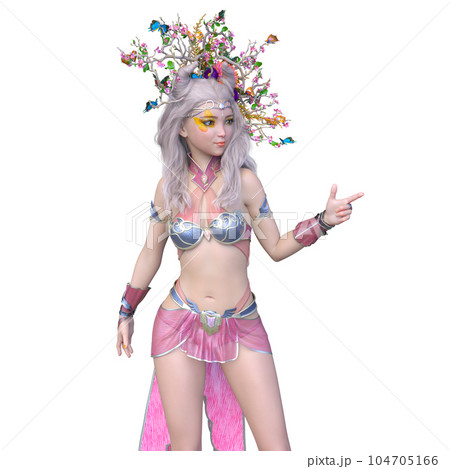 蝶々の妖精 104705166