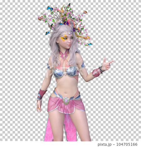 蝶々の妖精 104705166