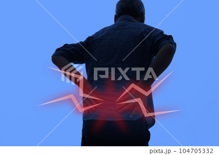 腰痛 イメージ 腰痛 イメージ 104705332