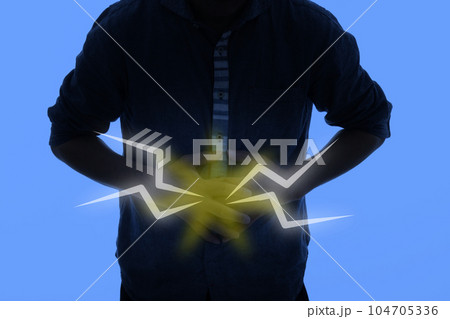 腹痛のイメージ 104705336