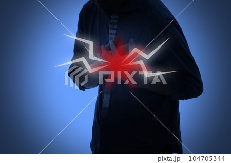 心疾患のイメージ 心疾患のイメージ 104705344