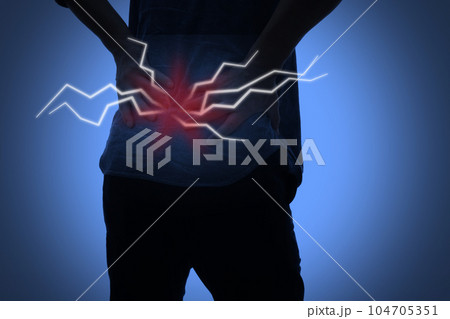 腰痛 イメージ 腰痛 イメージ 104705351