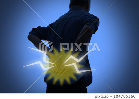 腰痛 イメージ 腰痛 イメージ 104705366