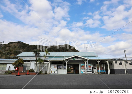 千葉　勝浦　JR上総興津駅 104706768