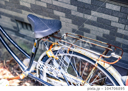 素材 錆びた自転車 素材 錆びた自転車 104706895