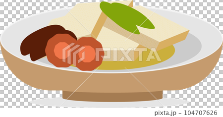 燉高野豆腐 燉高野豆腐 104707626