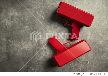 Red money gun Red money gun 104711194