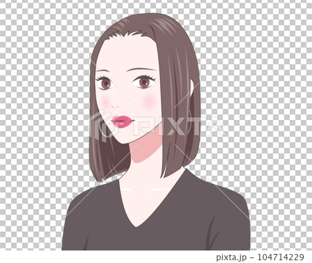Fashionable woman illustration 4 Fashionable woman illustration 4 104714229