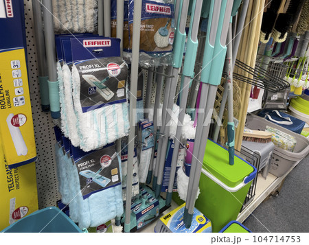 Leifheit mops, floor wipers and other cleaning system sets for sale 104714753