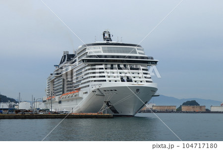 豪華客船MSCベリッシマ寄港 豪華客船MSCベリッシマ寄港 104717180