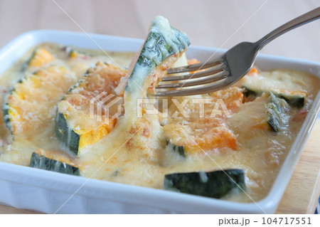 かぼちゃのグラタン 手作り かぼちゃのグラタン 手作り 104717551