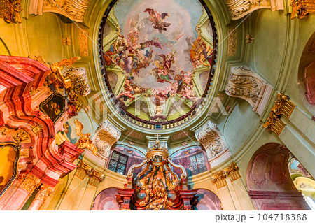 Saint Nicholas church, Mala Strana, Prague Saint Nicholas church, Mala Strana, Prague 104718388