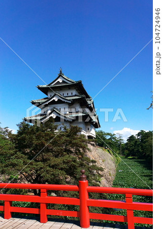 曳家前の弘前城(夏) 曳家前の弘前城(夏) 104724946