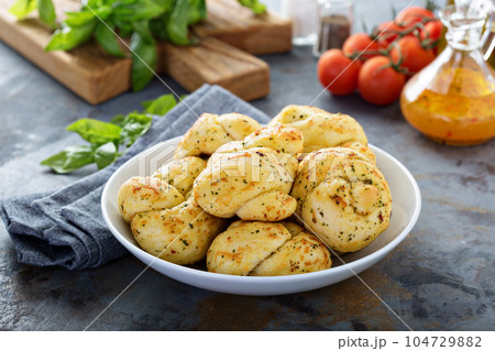 Garlic and cheese dinner rolls Garlic and cheese dinner rolls 104729882