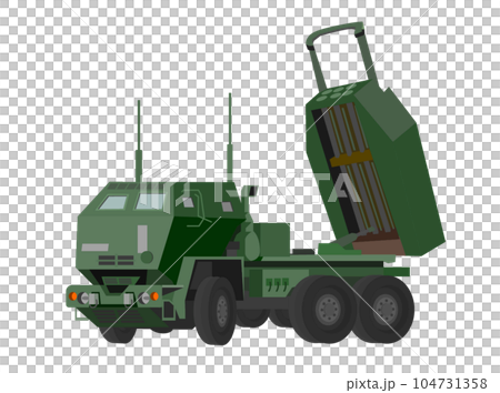 アメリカ軍のハイマース高機動ロケット砲システム 104731358
