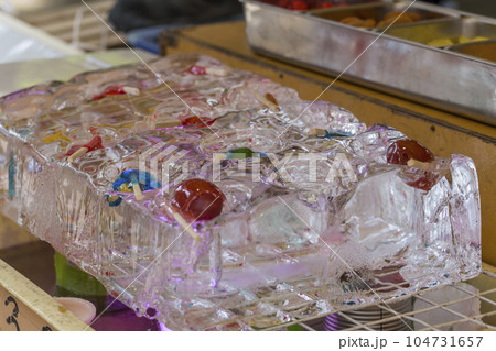 お祭り 氷 アメ 出店 飴 飴菓子 和菓子 縁日 屋台 縁日 お祭り 氷 アメ 出店 飴 飴菓子 和菓子 縁日 屋台 縁日 104731657