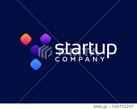 Modern Abstract Simple Letter Y Shape Logo...のイラスト素材 [104732207] - PIXTA