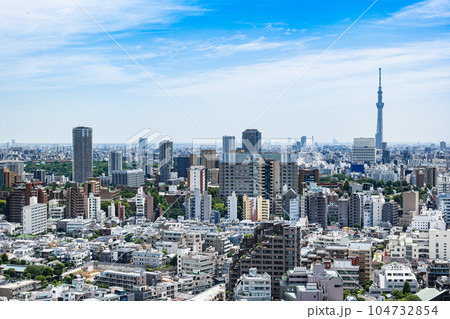 スカイツリーと東京シティビュー 104732854