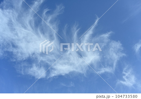 7月早朝の青空と雲 7月早朝の青空と雲 104733580